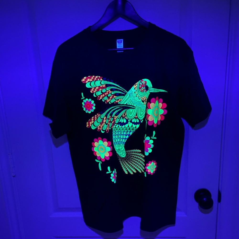 Neon Colibri Hummingbird Shirt